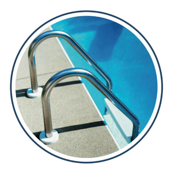 SKYPOOL STANDART MERDİVEN-304 KALİTE